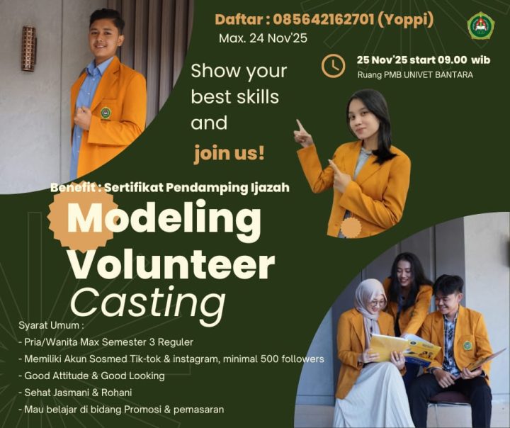 Modeling Volounteer Casting