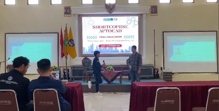 HMTS Univet Bantara Gelar Shortcourse AutoCAD Nasional Secara Hybrid